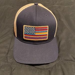 Ariat american flag baseball cap